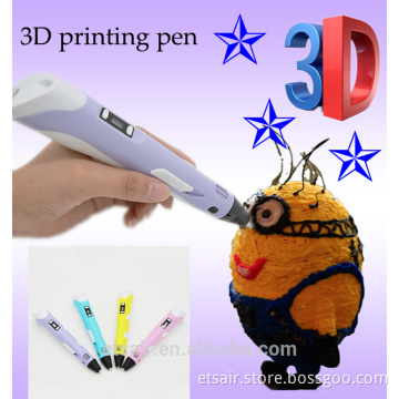 2016 2017 New Wit Color Eco Solvent Printer 3D Pen The Gift For Children